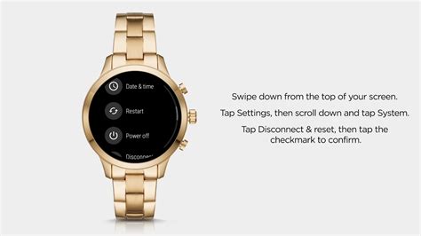 how to reset a michael kors watch|Michael Kors Access Runway Smartwatch .